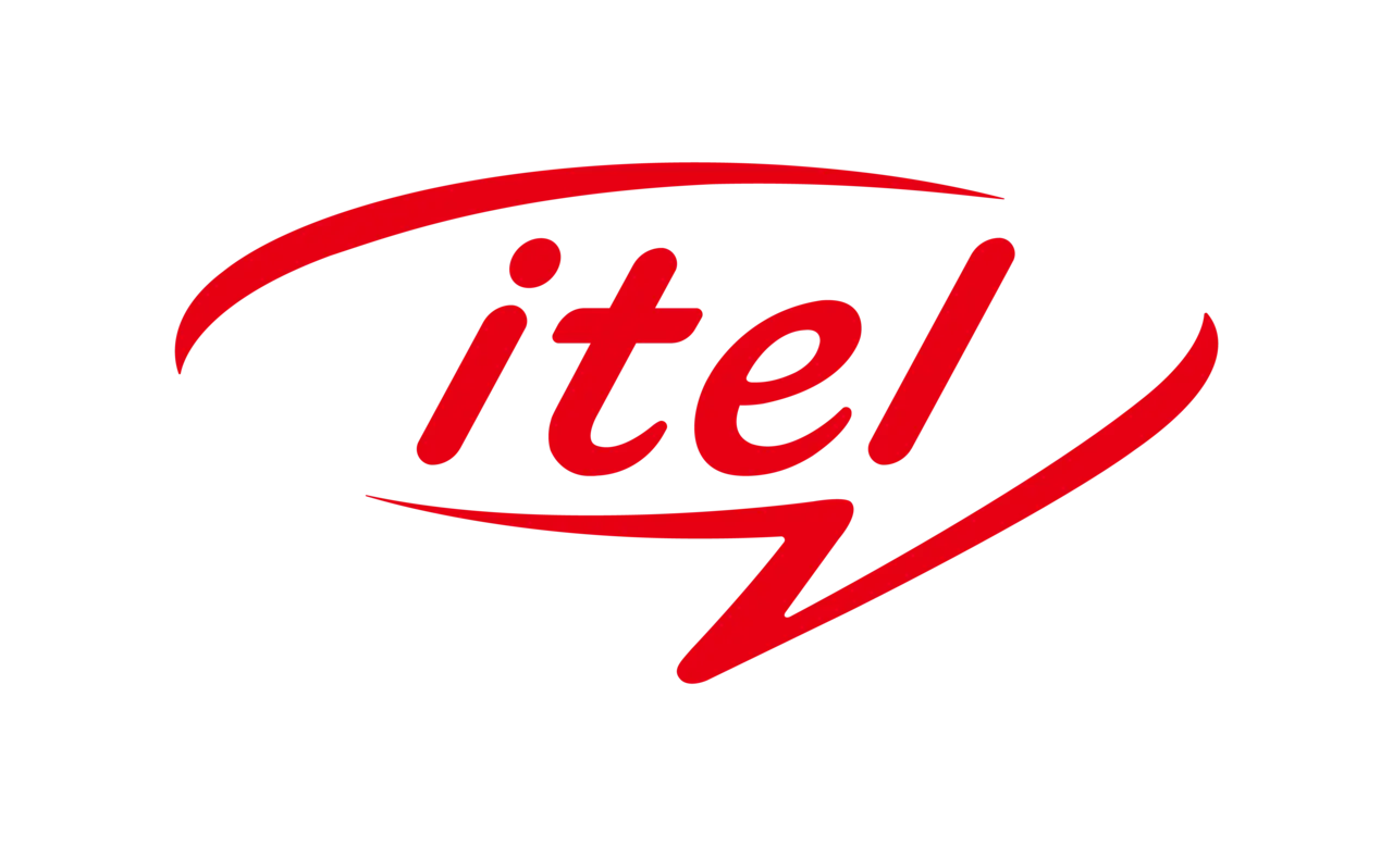Itel Mobile Logo — partner brand at The EMI Club